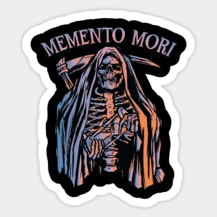 Skeleton Grim Reaper - Memento Mori Sticker